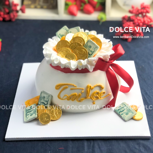 227 Bánh hũ vàng Khai trương - ngày thần tài