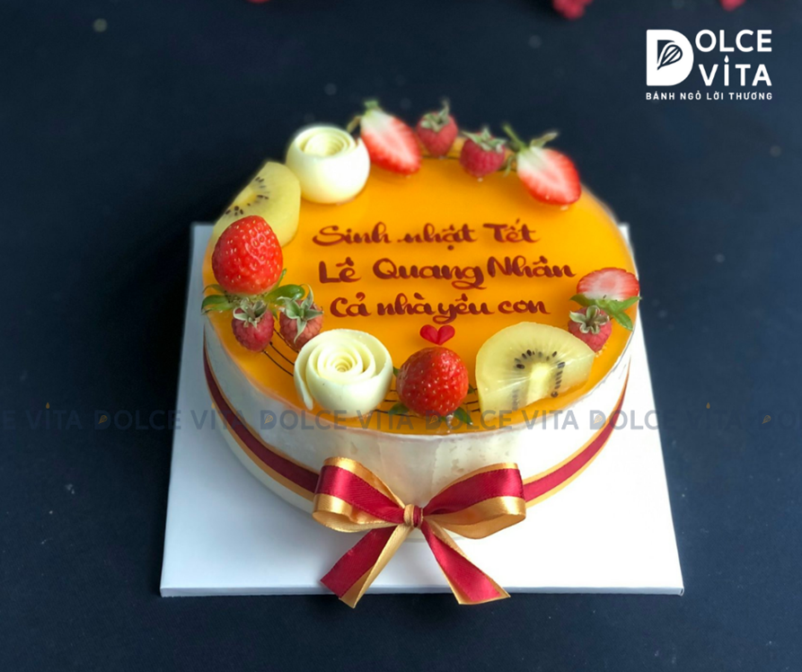 001 Bánh mousse chanh dây – Chua ngọt mát lạnh