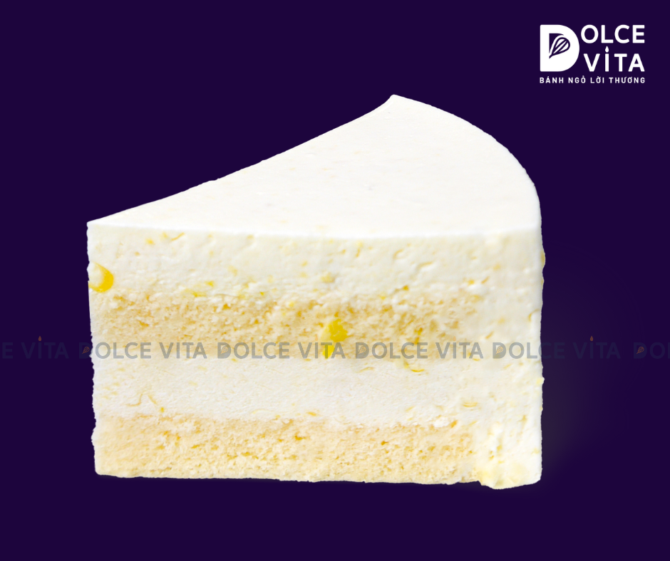 [2951] (70-90-130) Bánh mousse bắp ngọt trang trí hoa hướng dương rực rỡ