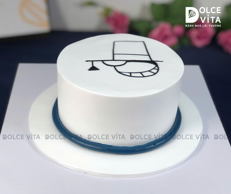 [1935] (50) Bánh tạo hình mô phỏng chiếc mũ của siêu đạo chích Kaito Kid (Kid 1412)