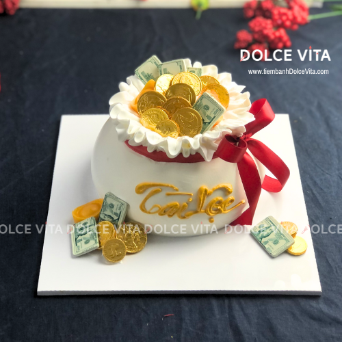 227 Bánh hũ vàng Khai trương - ngày thần tài