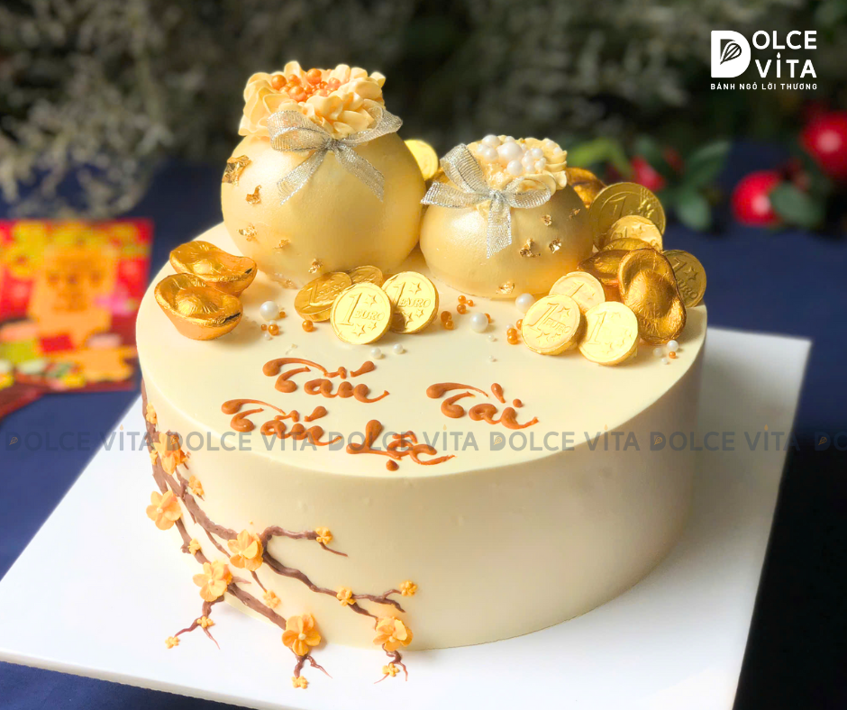 1107 Bánh hũ vàng Khai trương, ngày Thần Tài (90/150/250)