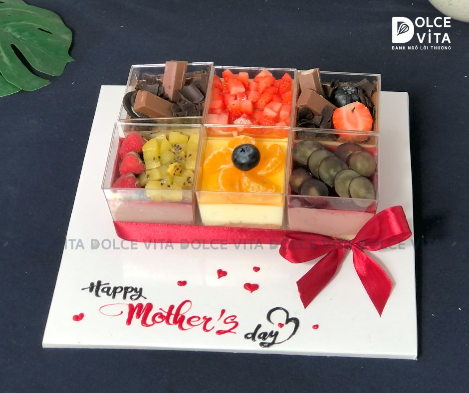 [1299] Set bánh ly nhiều vị tặng Ngày của Mẹ