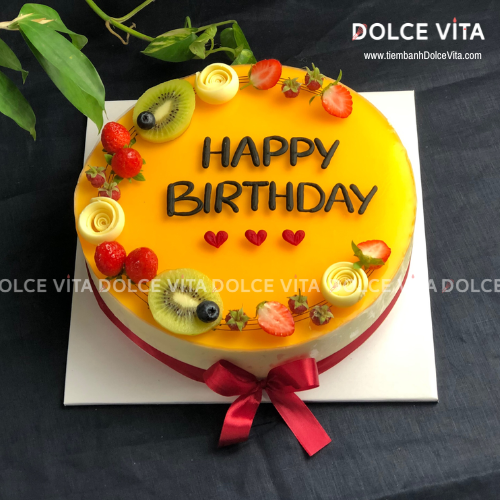 001 Bánh mousse chanh dây – Chua ngọt mát lạnh