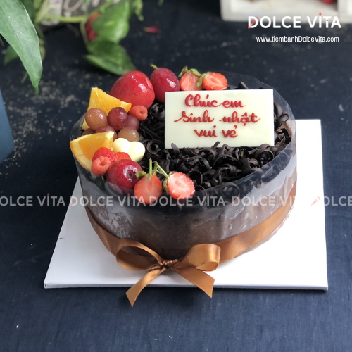 [1191] Bánh Chocolate Mousse cho tín đồ socola – Vị đắng nhẹ, mịn mát