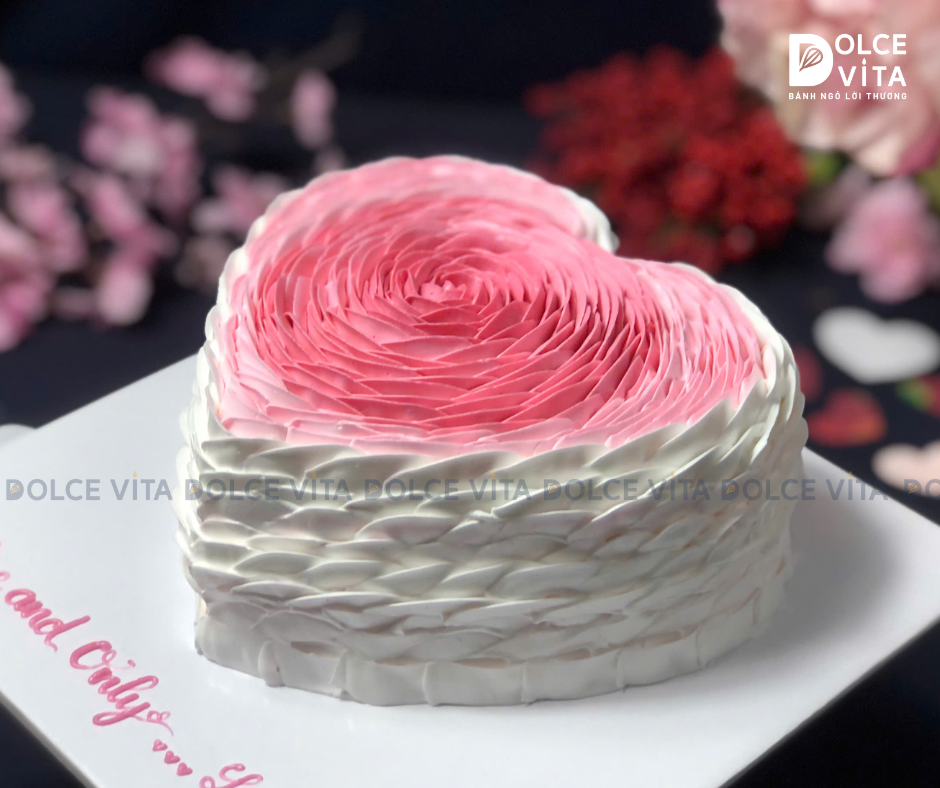 1057 (40) ánh hình trái tim màu hồng pastel