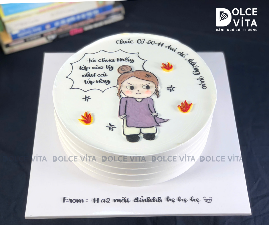 [2067] (80) Bánh vẽ giáo viên và câu nói bất hủ của thầy cô