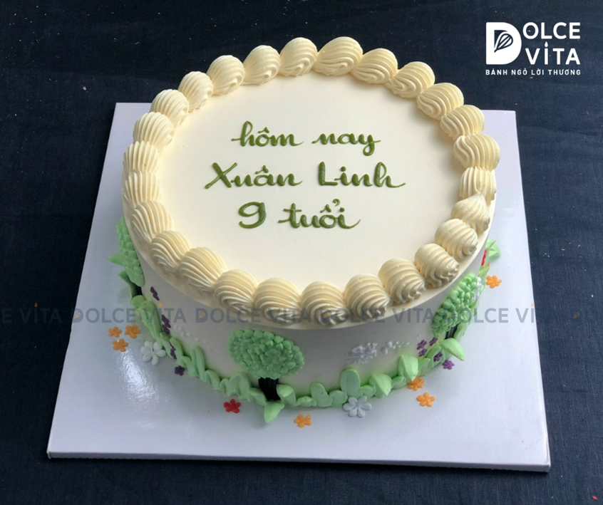 701 (50) Bánh trang trí đơn giản [Liti]