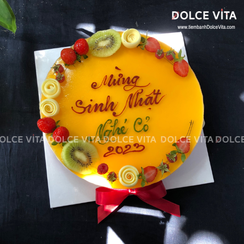 001 Bánh mousse chanh dây – Chua ngọt mát lạnh