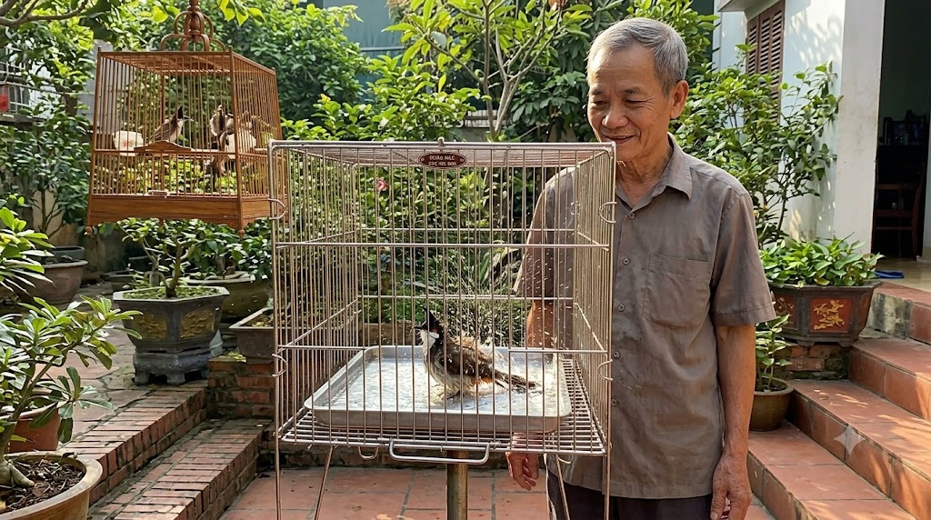 Phương pháp chăm sóc chào mào vào lửa từ nghệ nhân chim cảnh