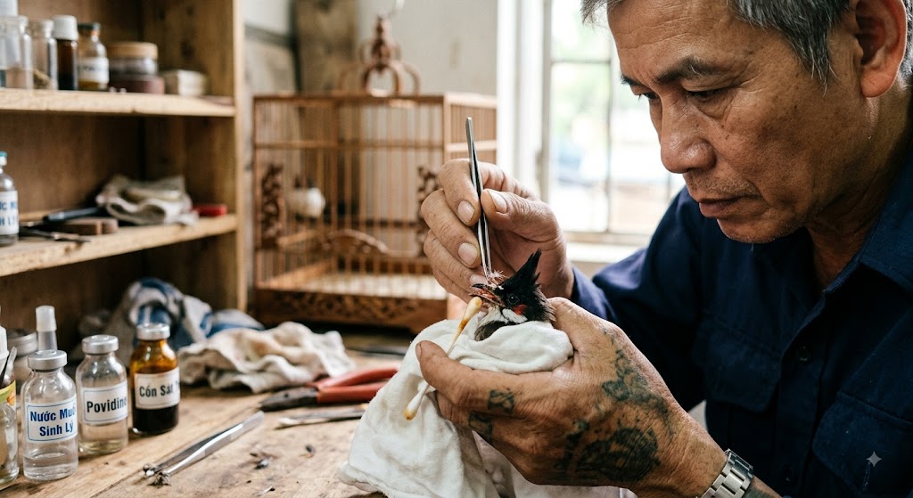 Cách chữa chim bị thương nhanh hồi phục sau 3 ngày