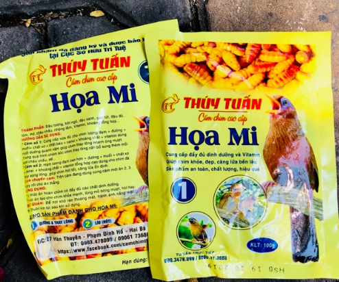 Nuôi họa mi không thể không chọn cám họa mi số 1 - 200G của Thuý Tuấn