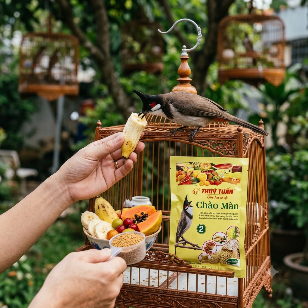 Nguyên nhân chào mào không mọc lông cánh và cách xử lý