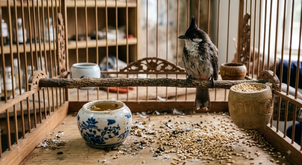 Chim cảnh bị lở miệng và cách điều trị khỏi sau 3 ngày từ Thúy Tuấn