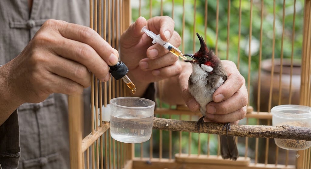 cách chữa bệnh cho chim từ Thúy Tuấn