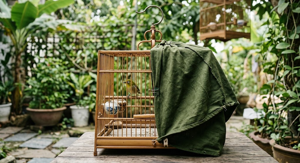 Hình ảnh thuần chim mộc mới bẫy