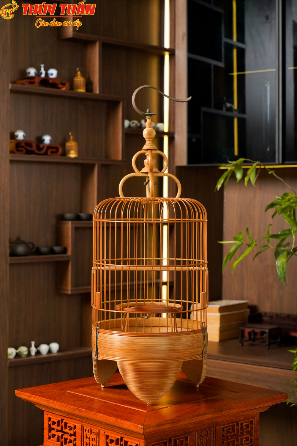 Lồng khuyên tầu dừa tinh phẩm