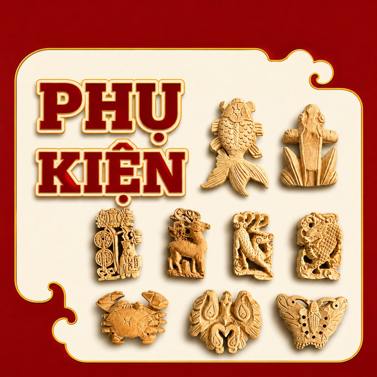 Phụ kiện lồng chim cảnh cao cấp Thúy Tuấn