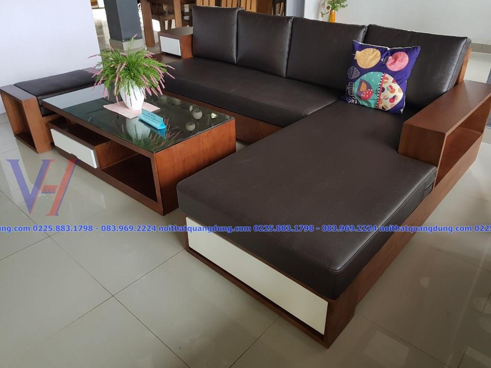 SOFA GỖ SỒI: SG-004 - \