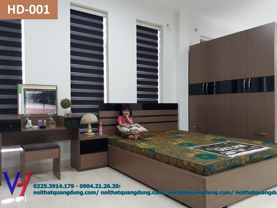 Bộ phòng ngủ  đẹp - giá rẻ HD - 001
