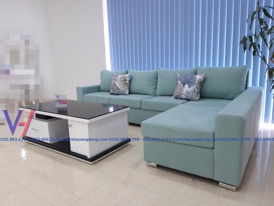 Bộ sofa tinh tế kiểu dáng tại hải phòng,nội thất quang dũng