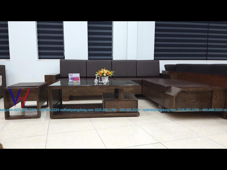 Sofa gỗ SG-009 Tại Nội Thất Quang Dũng