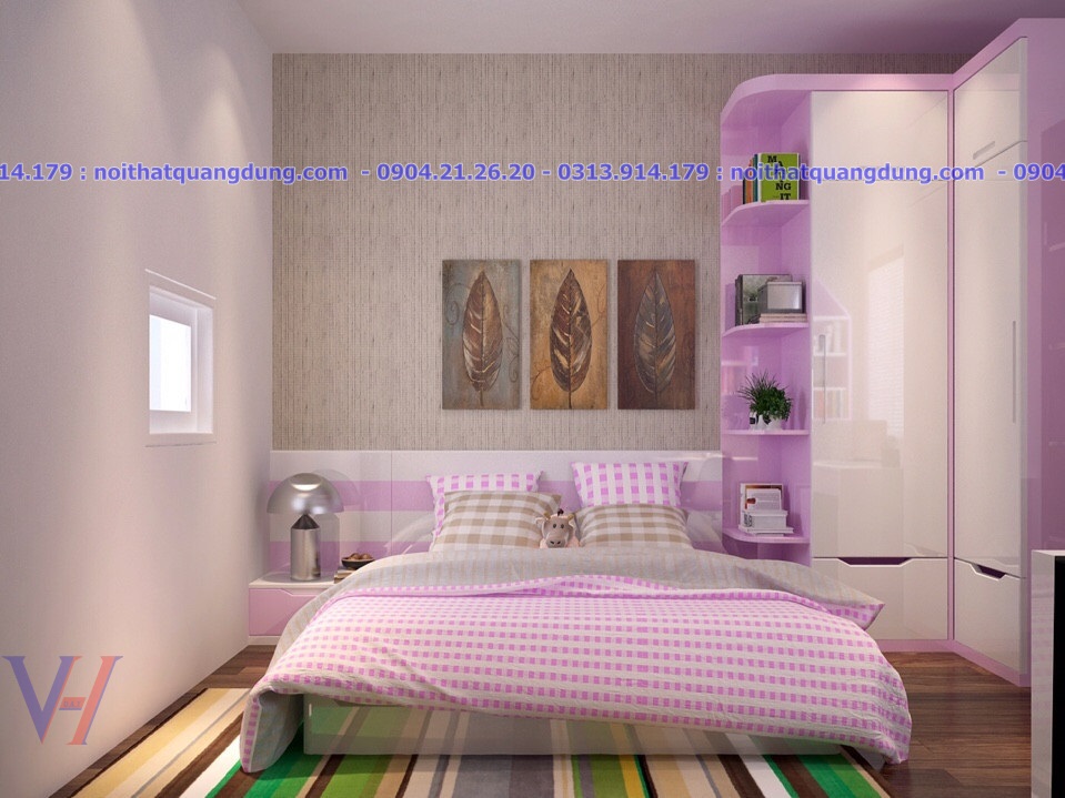 Phòng ngủ nhà chị Hà An Trang-An Đồng