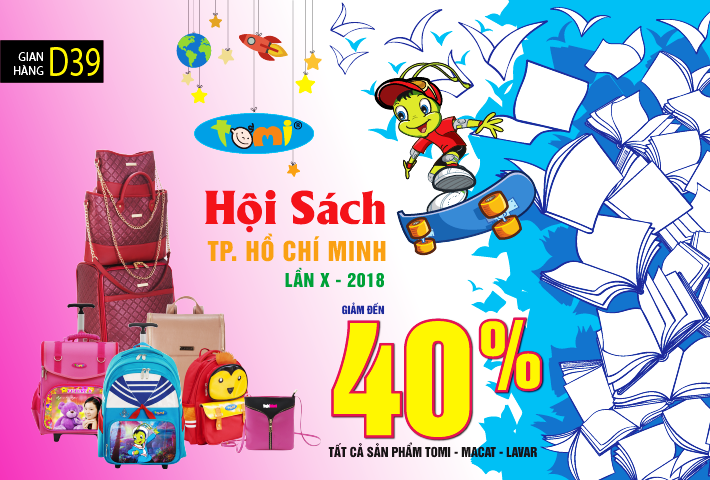 Hội sách TP. Hồ Chí Minh lần thứ 10 - 2018