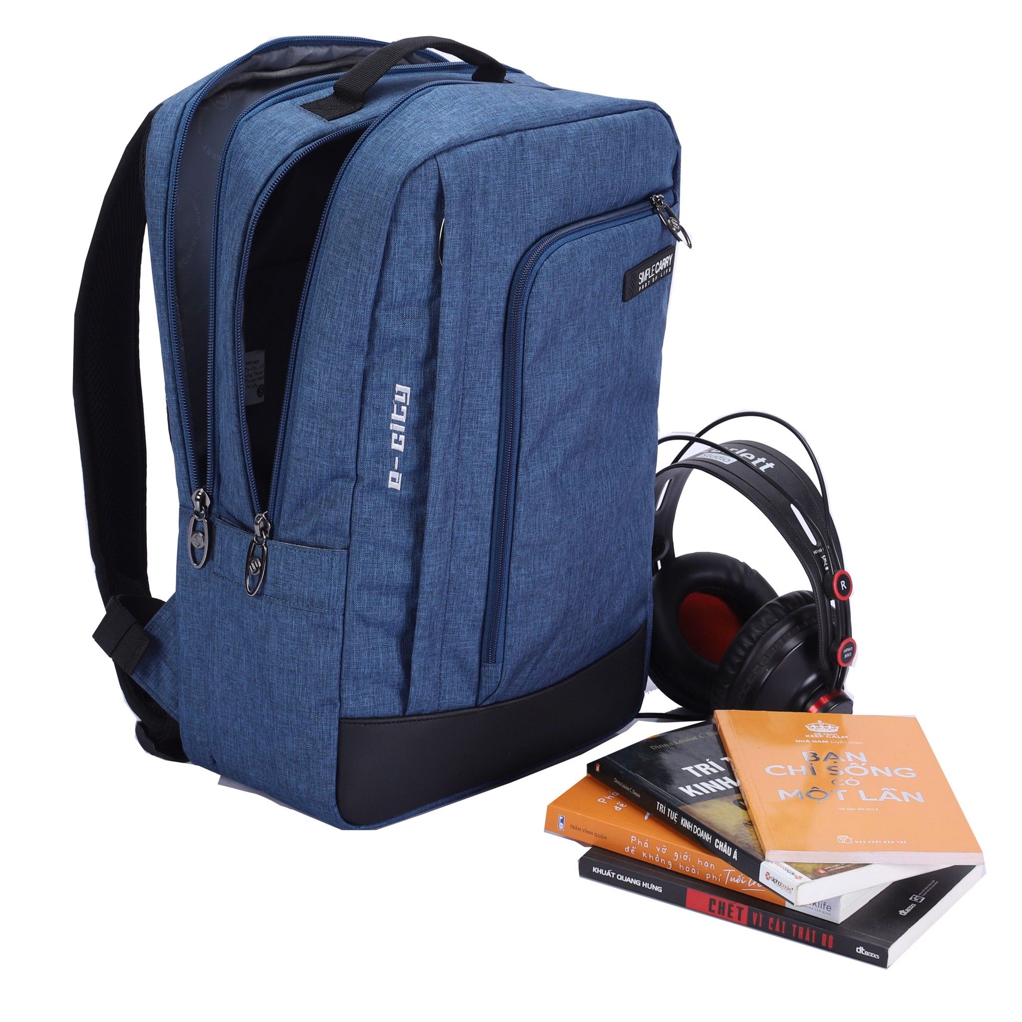 Balo SimpleCarry E-CITY 2 NAVY