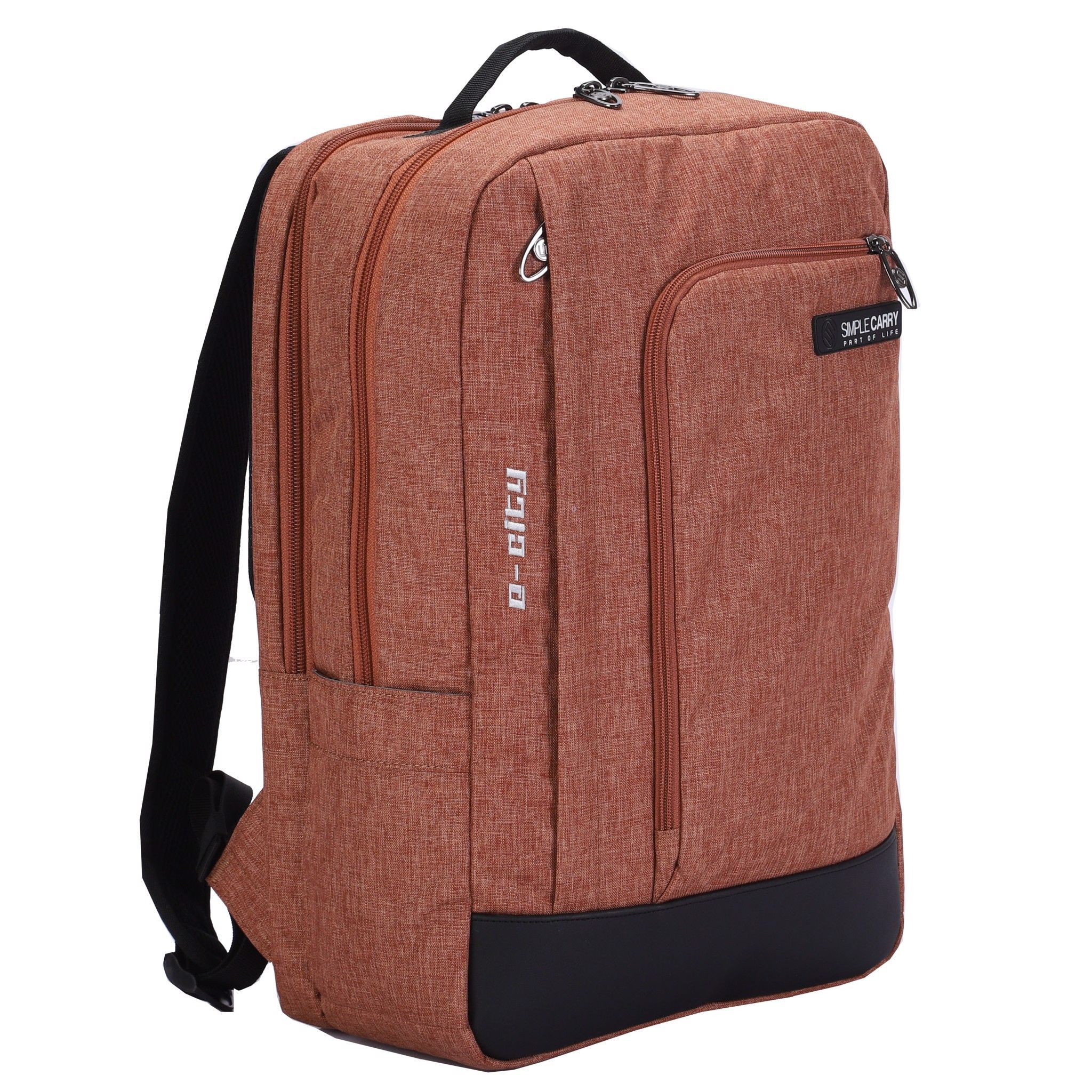 Balo SimpleCarry E-CITY 2 BROWN