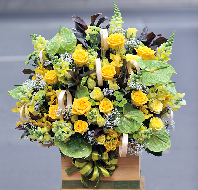 Lẵng Hoa Khai Trương Khai Trương Tấn Tai Với Lẵng Hoa Xinh đẹp