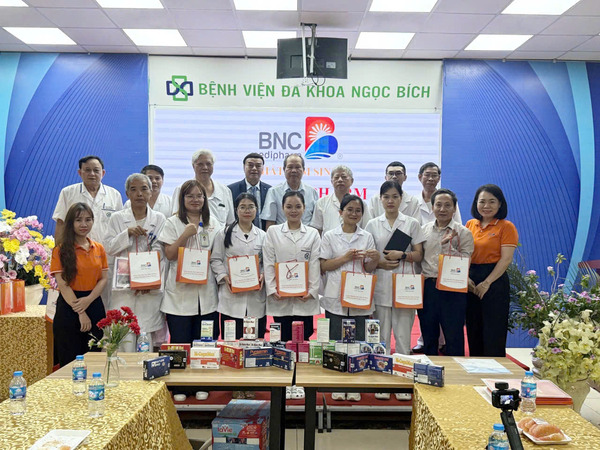 Hội thảo hợp tác chiến lược giữa BNC Medipharm và Bệnh viện Ngọc Bích, Nam Định