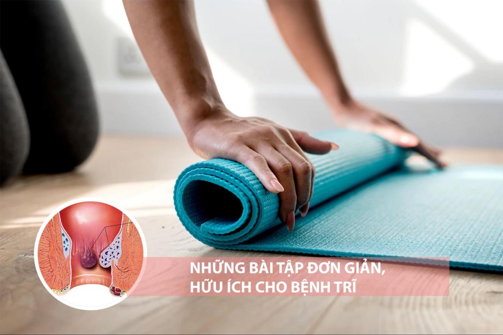 Bài tập tốt cho người bệnh trĩ 