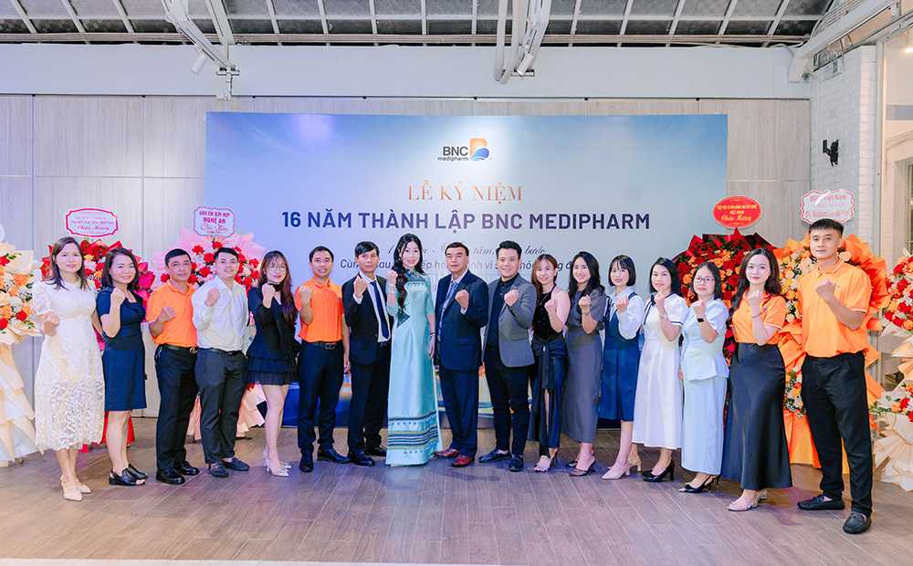 Lễ kỉ niệm 16 năm BNC Medipharm - Vững tâm, vững bước