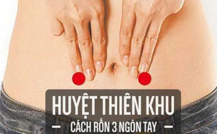 huyệt Thiên khu 