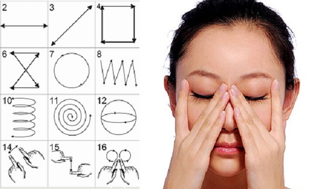 Cách chữa cận thị bằng xoa mắt tập nhìn xa an toàn hiệu quả