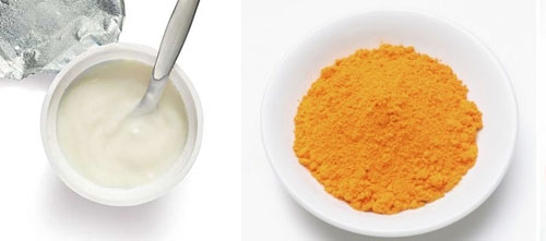 Cách trị nám bằng nghệ và sữa chua an toàn hiệu quả