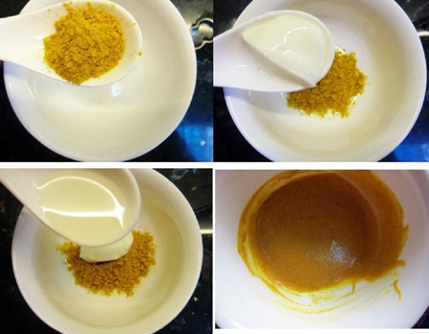 Cách trị nám bằng nghệ và sữa chua an toàn hiệu quả