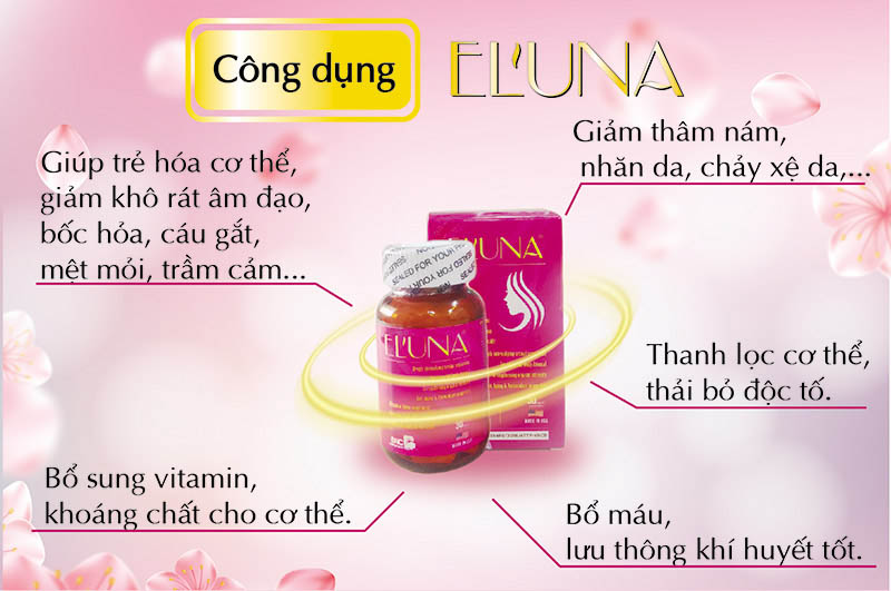 Review viên uống cân bằng nội tiết tố nữ Eluna có tốt không và mua ở đâu