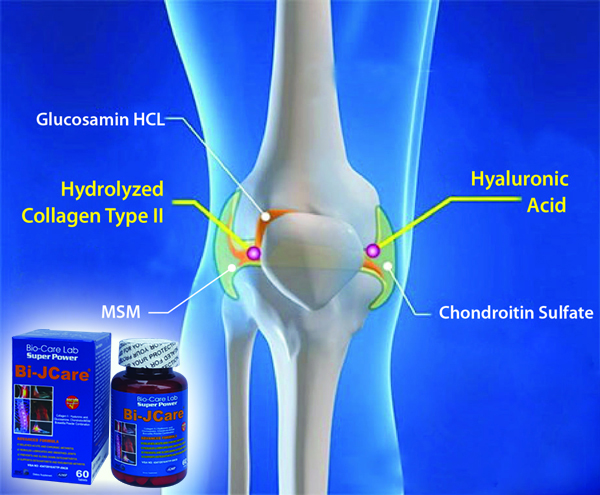 Thực phẩm chức năng bổ xương khớp của Mỹ Bi-jcare Hyalunoric-acid