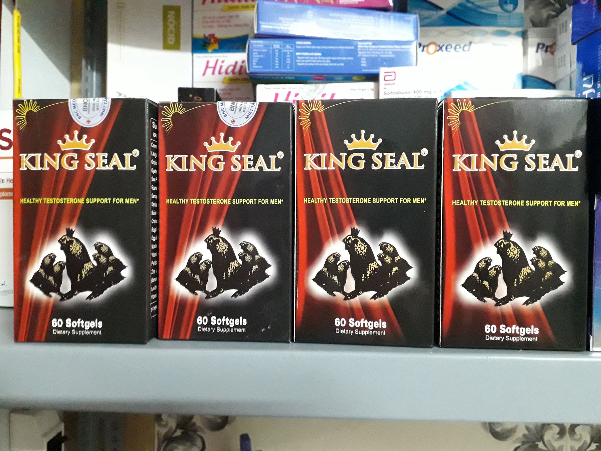 king seal