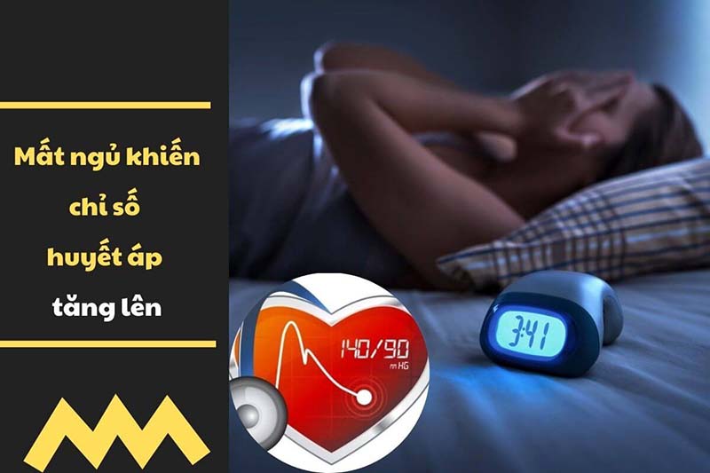 Mất ngủ có tăng huyết áp không và cách khắc phục ra sao
