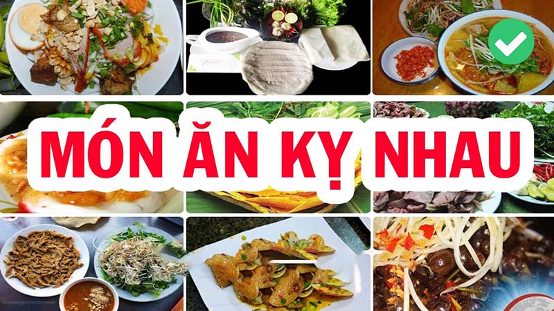 Những món ăn kỵ nhau bạn nên biết