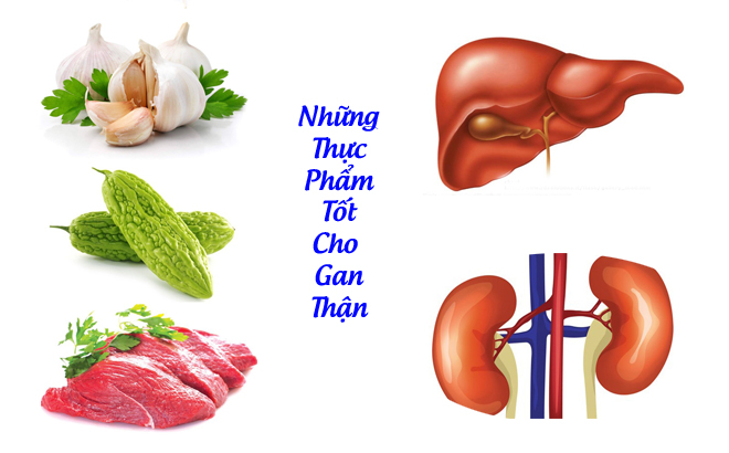 Những thực phẩm tốt cho gan thận bạn nên biết