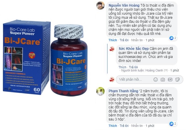 Review Bi-jcare bổ xương khớp của Mỹ