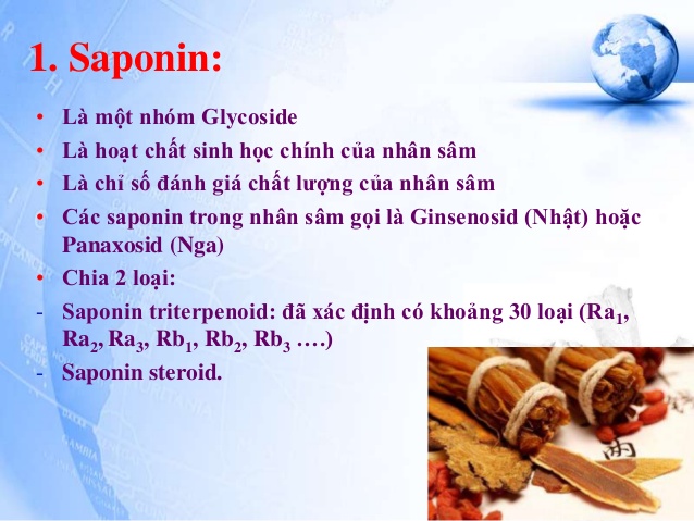 Saponin có tác dụng gì với sức khỏe con người