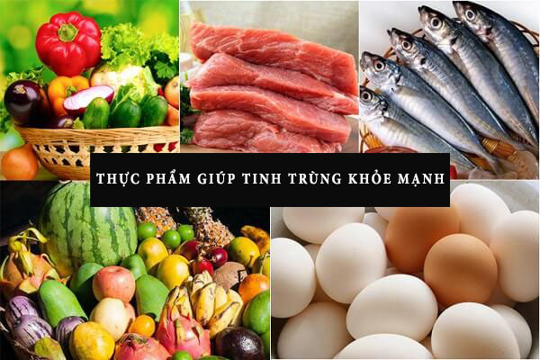 Thực phẩm giúp tinh trùng khỏe mạnh