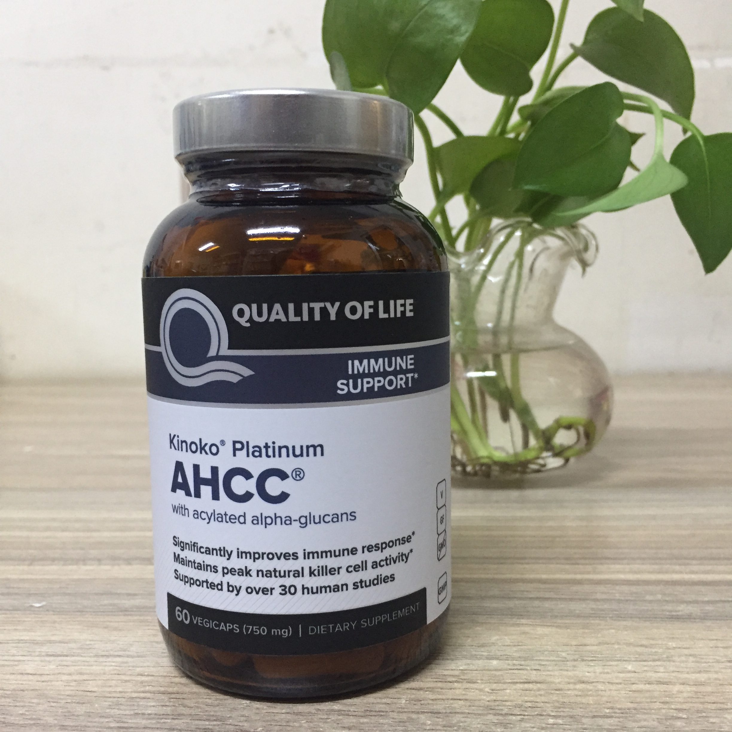 AHCC 750mg - Phòng chống ung thư của Mỹ