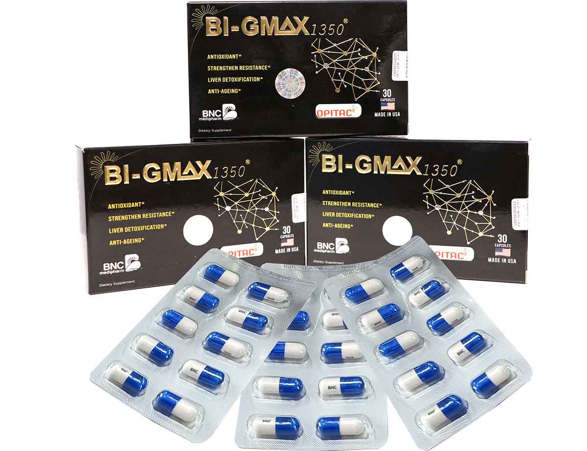 Bi-Gmax 1350 - Làm đẹp chống lão hóa, bảo vệ gan