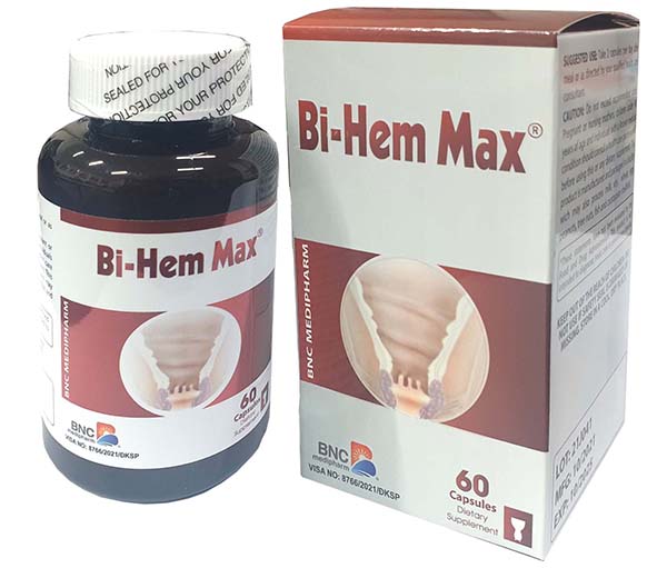 Bi-Hem Max - Giải pháp cho người bị trĩ nội, trĩ ngoại